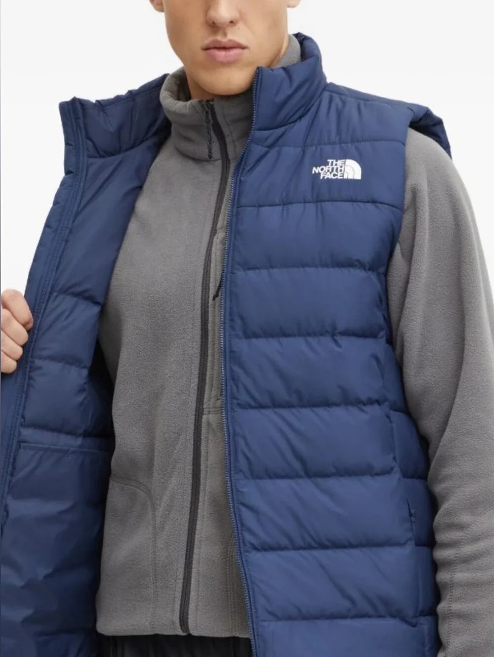 The North Face padded zipped gilet vest Men's Size xLarge